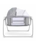 Mastela Deluxe 4 in 1 Bassinet-Cozy Bassinet, Swing & Bedside Sleeper Modes-5 Swing Speeds-15 Melodies-For 0 to 6M (Upto 9 kg)-Grey