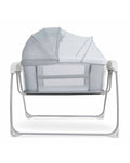Mastela Deluxe 4 in 1 Bassinet-Cozy Bassinet, Swing & Bedside Sleeper Modes-5 Swing Speeds-15 Melodies-For 0 to 6M (Upto 9 kg)-White