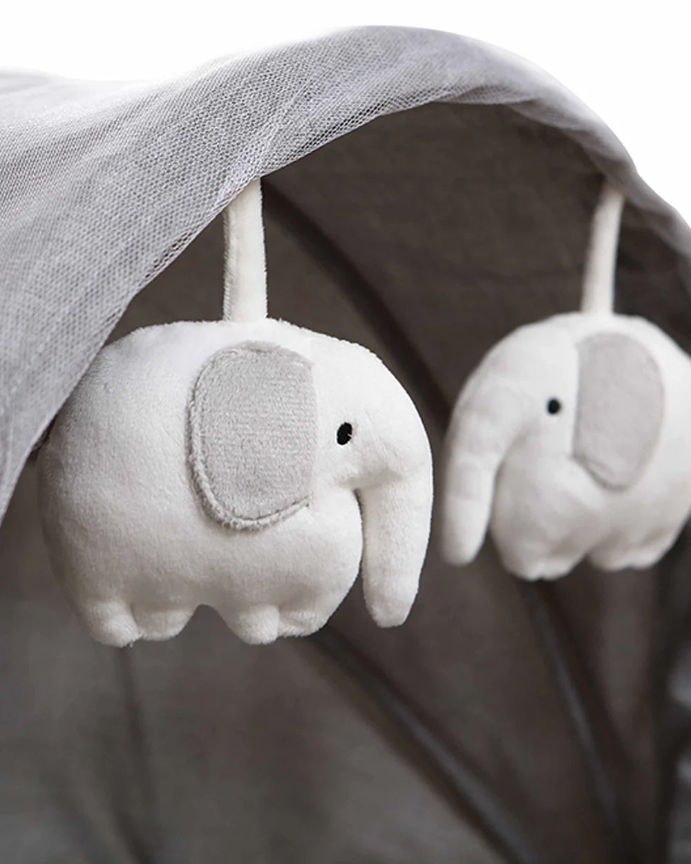 Mastela Deluxe 4 in 1 Bassinet-Cozy Bassinet, Swing & Bedside Sleeper Modes-5 Swing Speeds-15 Melodies-For 0 to 6M (Upto 9 kg)-Grey