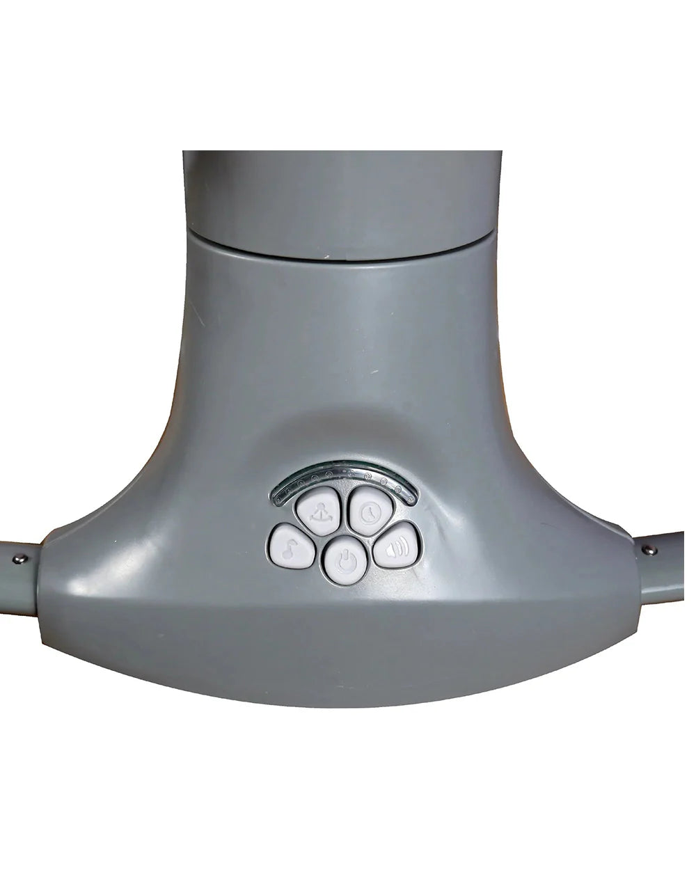 Mastela 3 in 1 Deluxe Multi Function Swing-Multi Position Recline-Canopy with Integrated Mosquito Net-3 Timer Settings & 15 Melodies with Volume Control-Upto 18 Kg-For Infants-Grey