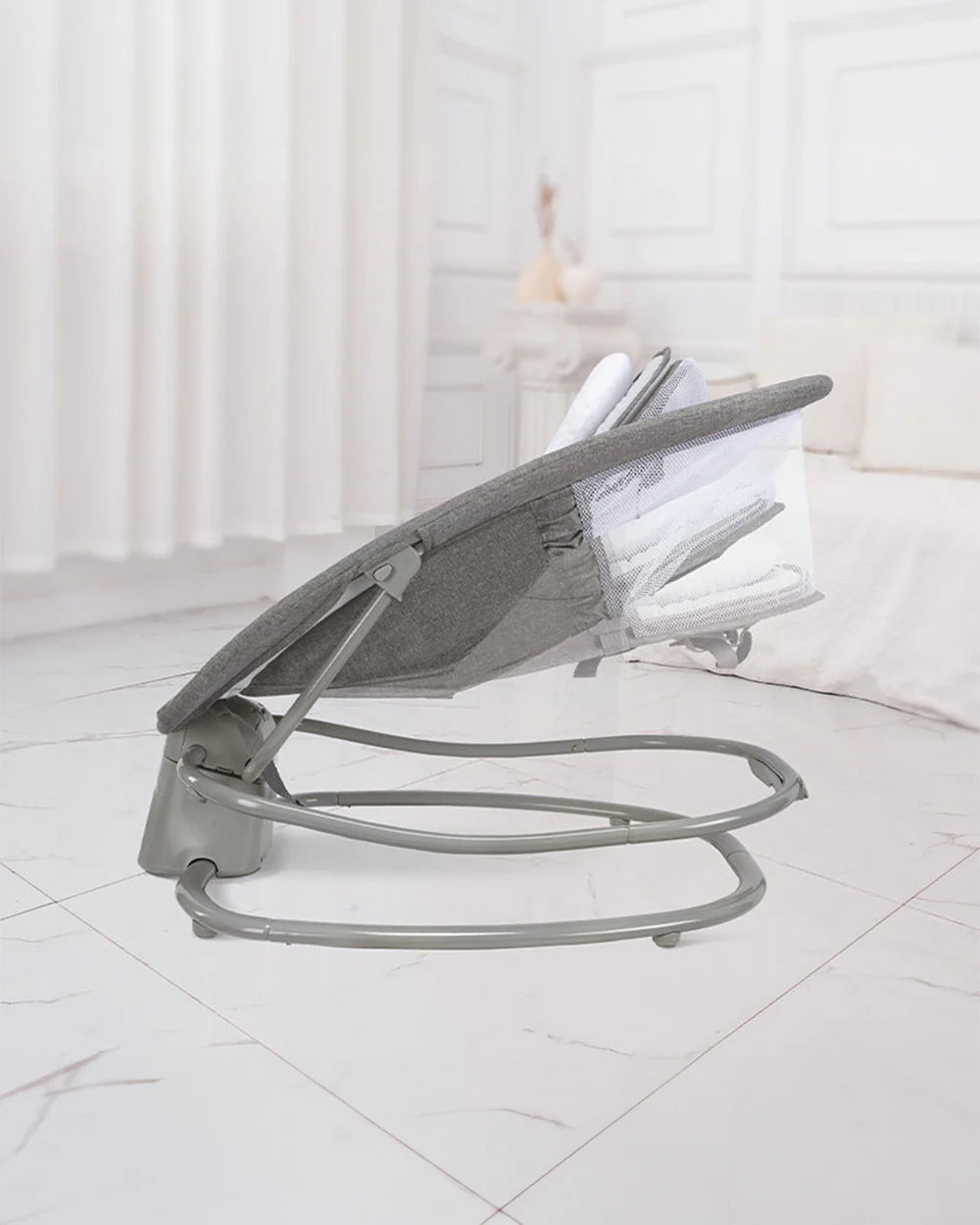 Mastela Deluxe 4 in 1 Swing & Rocker-15 Melodies-Backrest with Full Recline-For 0 to 36M (Upto 9 Kg)-Teal