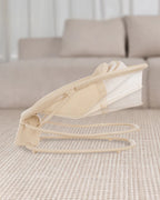 Mastela Deluxe 4 in 1 Swing & Rocker-5 Angle Side To Side Motion-Canopy with Net & Two Toys-15 Melodies With Volume Control-For 0 to 36M (Upto 15 Kg)-Bronze