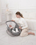 Mastela Deluxe 4 in 1 Swing & Rocker-15 Melodies-Backrest with Full Recline-For 0 to 36M (Upto 9 Kg)-Teal