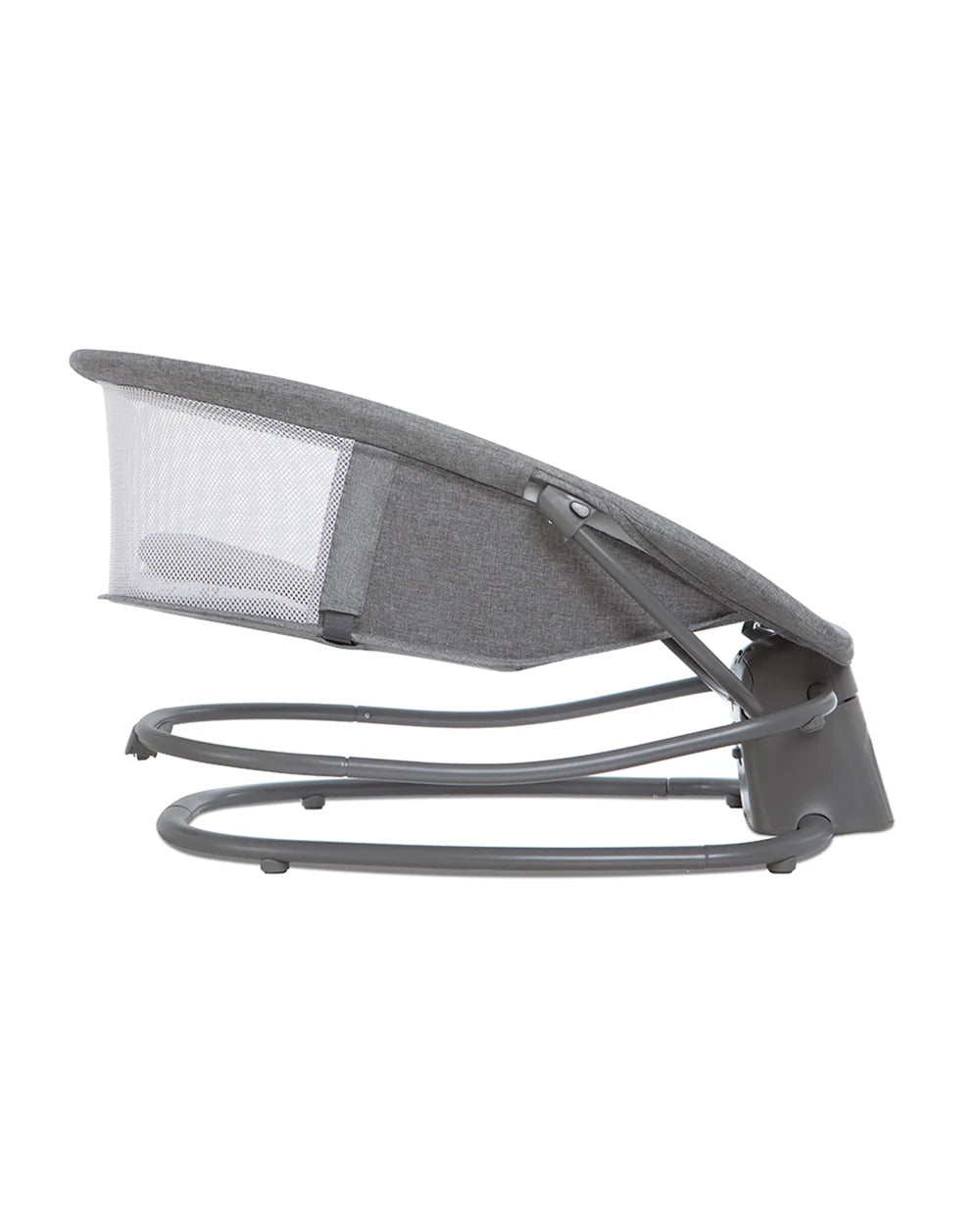 Mastela Deluxe 4 in 1 Swing & Rocker-5 Angle Side To Side Motion-Canopy with Net & Two Toys-15 Melodies With Volume Control-For 0 to 36M (Upto 15 Kg)-Dark Grey