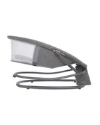 Mastela Deluxe 4 in 1 Swing & Rocker-5 Angle Side To Side Motion-Canopy with Net & Two Toys-15 Melodies With Volume Control-For 0 to 36M (Upto 15 Kg)-Dark Grey