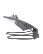 Mastela Deluxe 4 in 1 Swing & Rocker-5 Angle Side To Side Motion-Canopy with Net & Two Toys-15 Melodies With Volume Control-For 0 to 36M (Upto 15 Kg)-Dark Grey