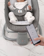 Mastela Deluxe 4 in 1 Swing & Rocker-15 Melodies-Backrest with Full Recline-For 0 to 36M (Upto 9 Kg)-Teal