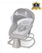 Mastela Deluxe 4 in 1 Swing & Rocker-15 Melodies-Backrest with Full Recline-For 0 to 36M (Upto 9 Kg)-Pink