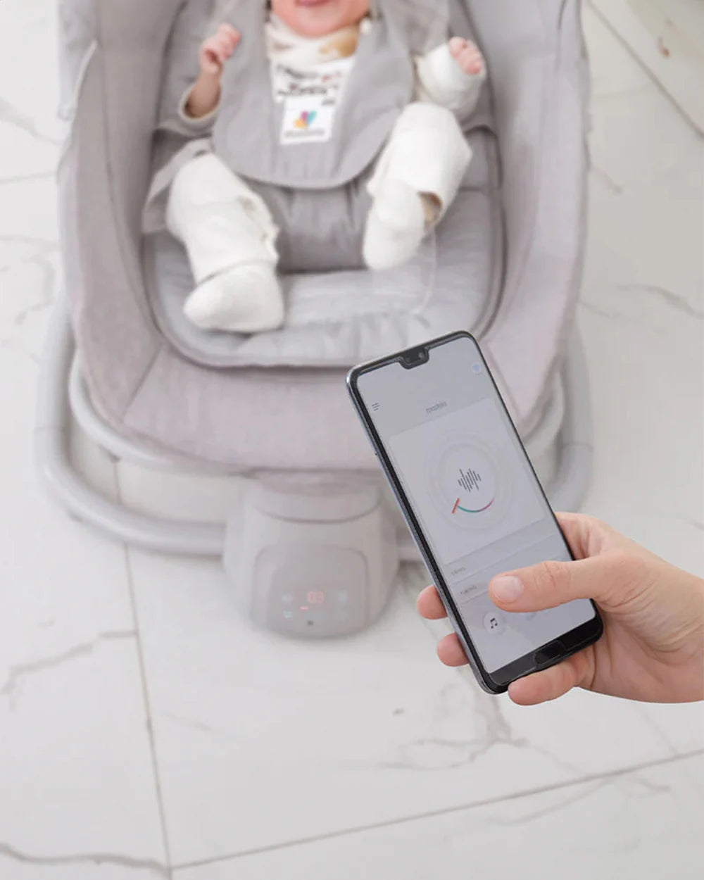 Mastela Deluxe 4 in 1 Swing & Rocker-15 Melodies-Backrest with Full Recline-For 0 to 36M (Upto 9 Kg)-Pink