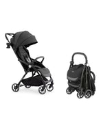 Leclerc Magic Fold Plus Cabin Friendly Stroller-Flat Reclining Seat-One Touch Fold-2 Year Warranty-for 6M to 5Y (Upto 22Kg)-Black