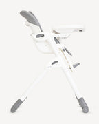 Joie Mimzy Recline High Chair-5 Position Recline-7 Height Positions-2 Years Warranty-Upto 15 Kg-Arctic