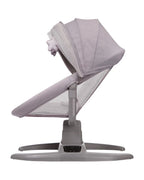 Mastela H-Multi-Motion Baby Cradle-With Touch Panel & Safety Belt-With Bed/Seat Mode & Mosquito Net-Shaker-Grey-0 to 36M