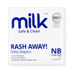 MILK™ Baby Diaper Flexi Tape , Size NB - 22 Pcs, 0 To 5 KG