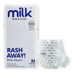 MILK™ Baby Diaper Flexi Tape , Size M - 42 Pcs, 6 To 11 KG
