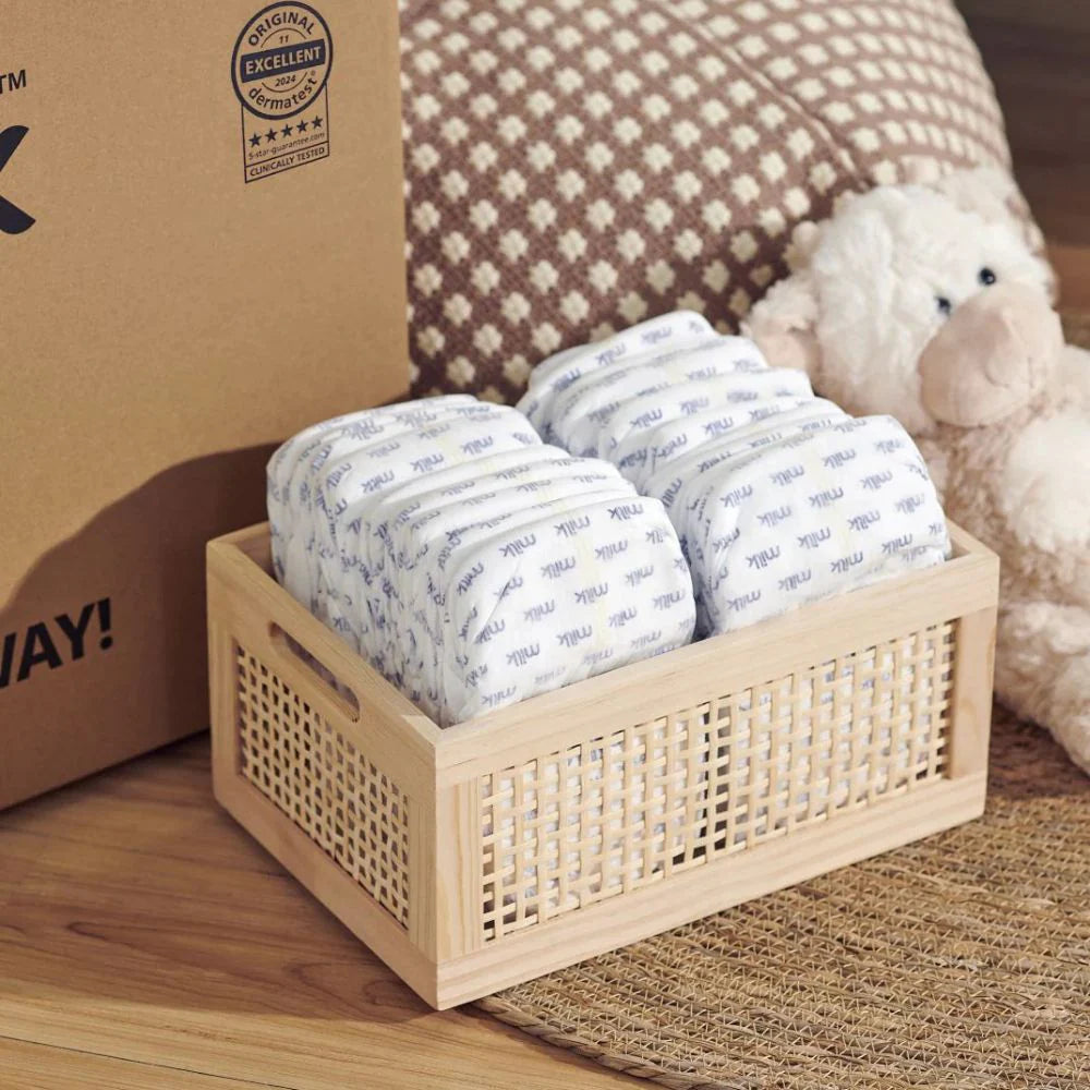 MILK™ Baby Diaper Flexi Tape , Size M - 42 Pcs, 6 To 11 KG