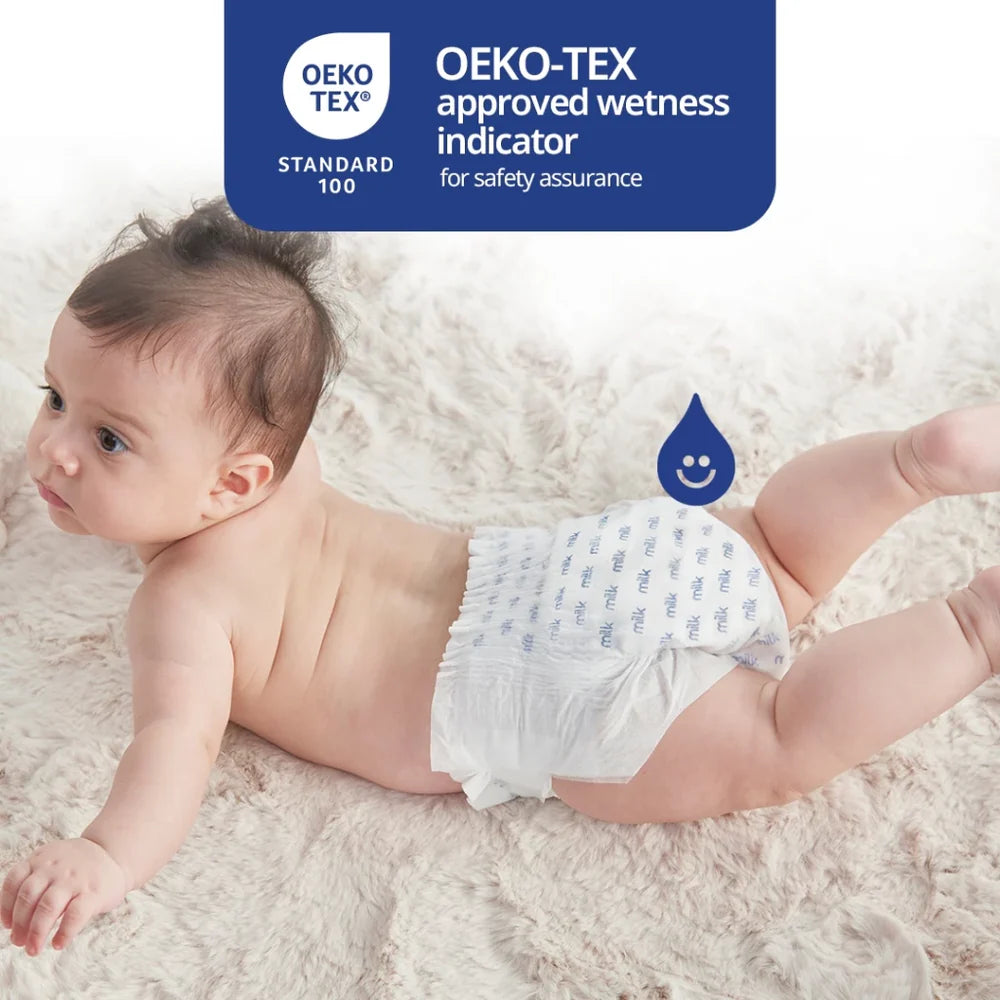 MILK™ Baby Diaper Flexi Tape , Size M - 42 Pcs, 6 To 11 KG