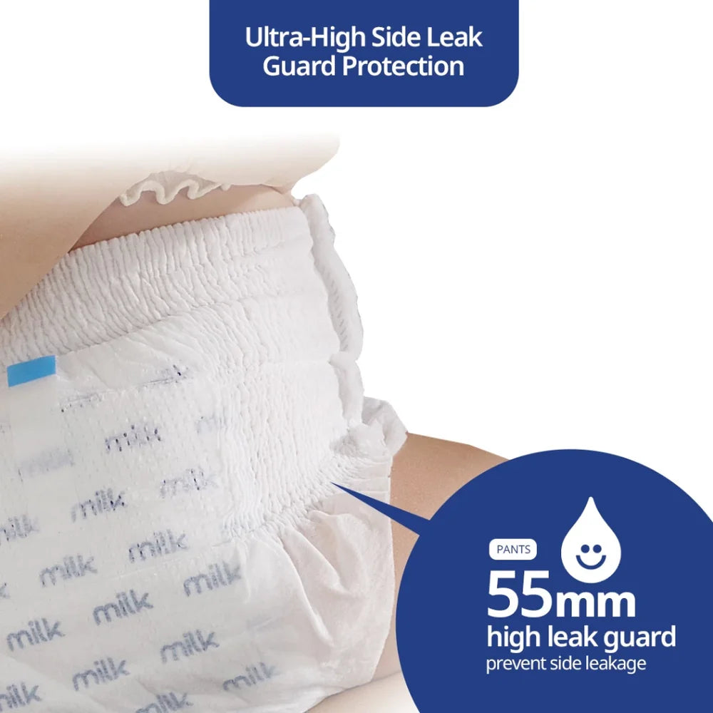 MILK™ Baby Diaper Yoga Pants, Size L - 36 Pcs, 9 To 17 KG