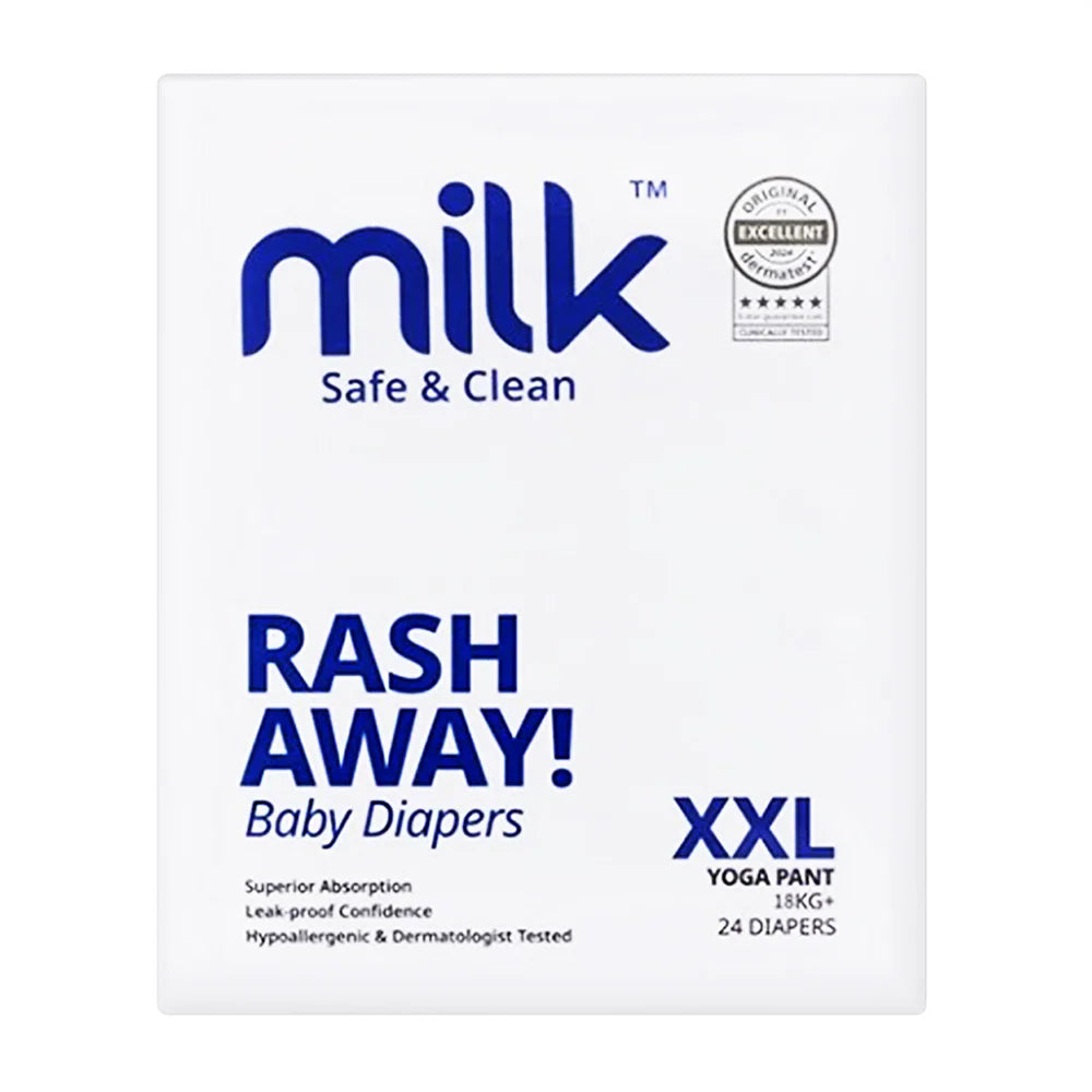 MILK™ Baby Diaper Yoga Pants, Size XXL - 24 Pcs, 18 To 25 KG