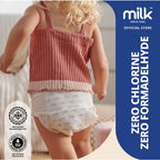 MILK™ Baby Diaper Yoga Pants, Size L - 36 Pcs, 9 To 17 KG