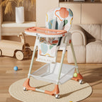 R For Rabbit High Chair Marshmallow Abstract Peach