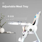 R For Rabbit High Chair Marshmallow Abstract White