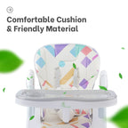 R For Rabbit High Chair Marshmallow Abstract White
