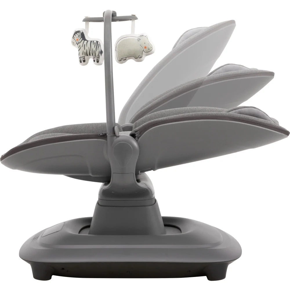 Mastela Deluxe Multi-Motion Baby Cradle Birth+ to 36M Dark Grey