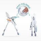 R For Rabbit High Chair Marshmallow Lite Blue