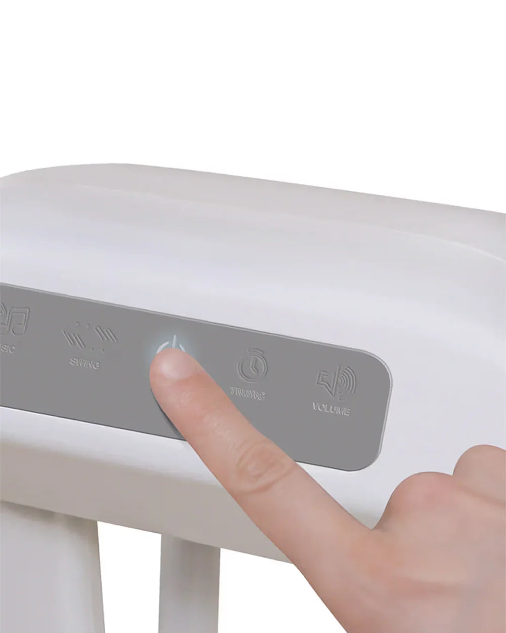 Mastela 4 in 1 Swing & Bassinet-12 Melodies-Adjustable Backrest-5 Points Harness-Breathable Mesh Sides & Soft Headrest-For 0 to 36M (Upto 9 Kg)-Light Grey