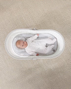 Mastela 4 in 1 Swing & Bassinet-12 Melodies-Adjustable Backrest-5 Points Harness-Breathable Mesh Sides & Soft Headrest-For 0 to 36M (Upto 15 Kg)-White