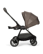 Nuna TRIV Next Stroller- Rain Cover & Post Adaptors-Reversible Seat-One Hand Fold-Pram for 0 to 4Y (Upto 22Kg)-Chestnut