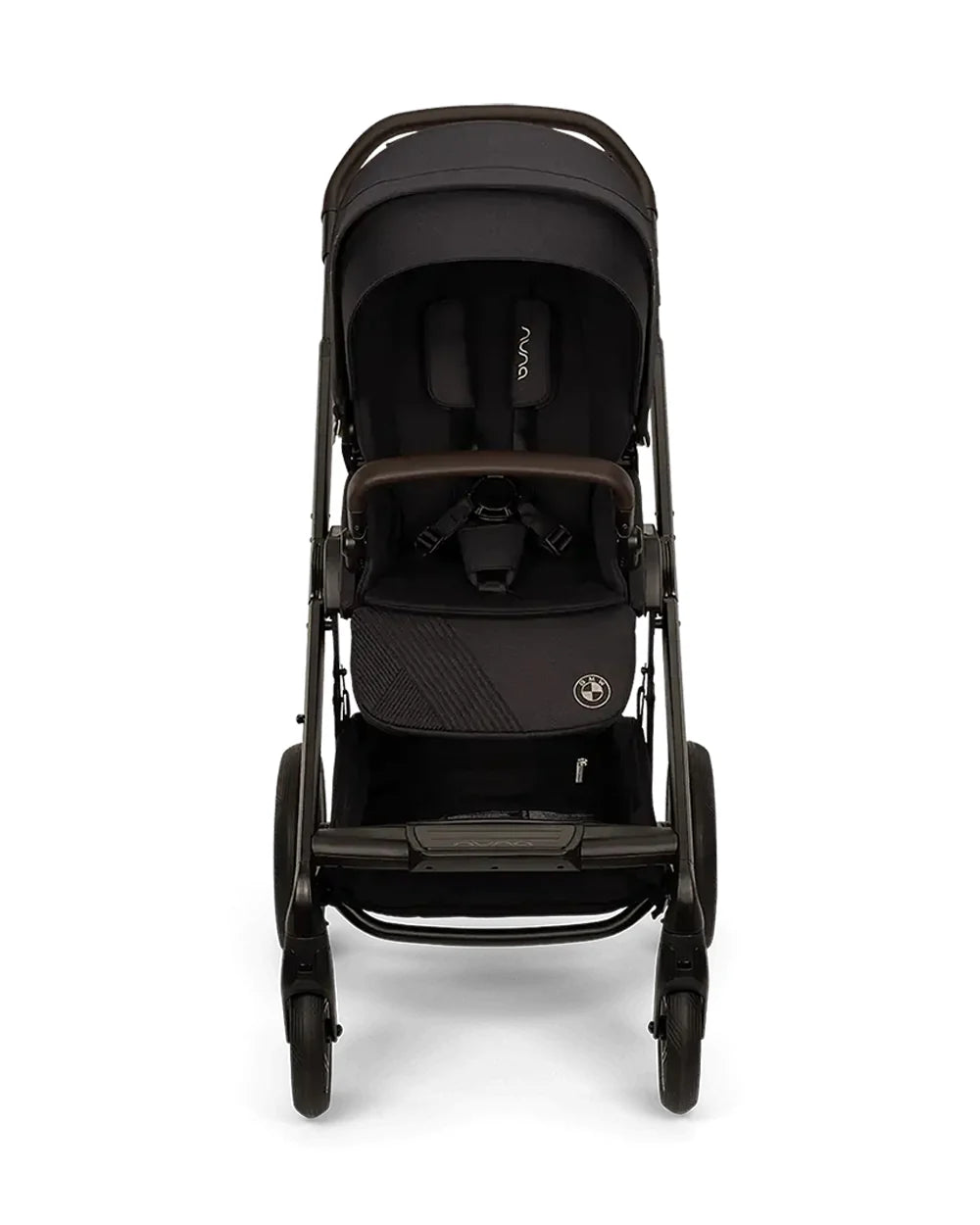 Nuna MIXX Next BMW Collection Stroller-With Cup Holder-Metal BMW Badge On Window Flap-Exclusvie Wheels With BMW Trinity Pattern-2 Years Warranty-Pram for 0 to 4Y (Upto 22 Kg)-Element