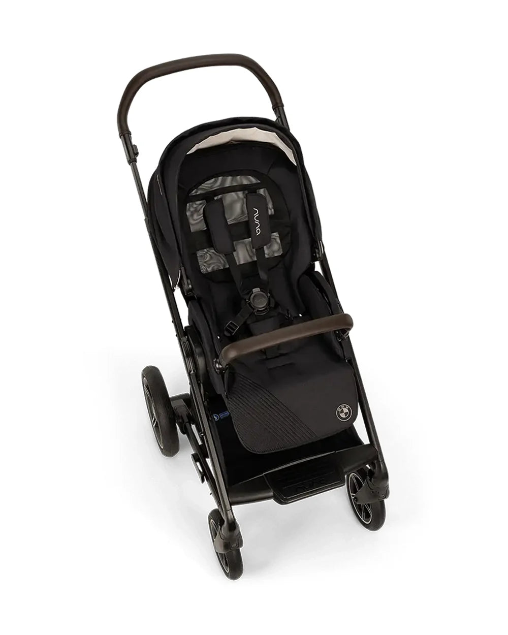 Nuna MIXX Next BMW Collection Stroller-With Cup Holder-Metal BMW Badge On Window Flap-Exclusvie Wheels With BMW Trinity Pattern-2 Years Warranty-Pram for 0 to 4Y (Upto 22 Kg)-Element
