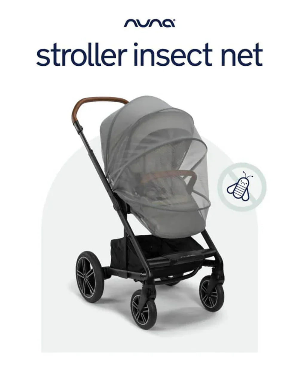 Nuna Stroller Mosquito Net-Breathable Fabric-Compatible With All Nuna Strollers - diapers2toys