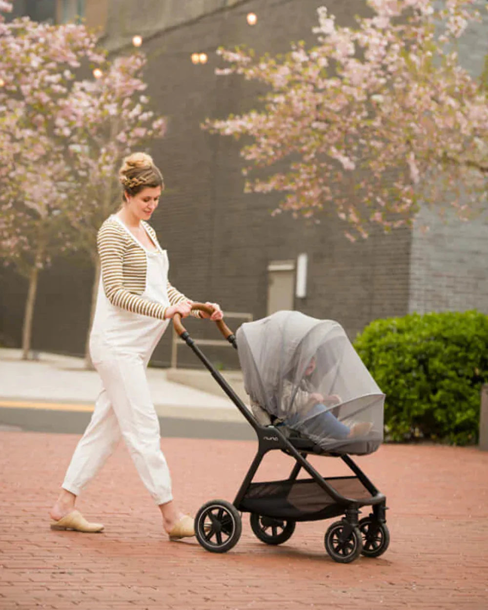 Nuna Stroller Mosquito Net-Breathable Fabric-Compatible With All Nuna Strollers - diapers2toys