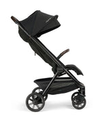 Nuna TRVL URBN Cabin Friendly Stroller-2026 Edition-One Hand Fold-Flat Reclining Seat-Travel System Compatible-10 kg Storage Basket-Includes Travel Bag & Rain Cover-2 Years Warranty-For 0 to 4Y (Upto 22 kg)-Caviar