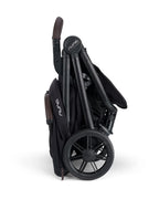 Nuna TRVL URBN Cabin Friendly Stroller-2026 Edition-One Hand Fold-Flat Reclining Seat-Travel System Compatible-10 kg Storage Basket-Includes Travel Bag & Rain Cover-2 Years Warranty-For 0 to 4Y (Upto 22 kg)-Caviar