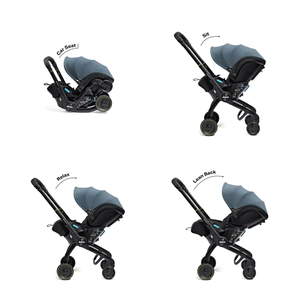 Doona X Infant Car Seat & Stroller -Ocean Blue