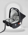R for Rabbit Picaboo-Baby Carry Cot Cum Car Seat-Rear Facing-Convertible to Rocker-For 0 to 15M (Upto 13Kg)-Black Grey