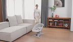 Mastela X-Multi-Motion Baby Cradle-With Touch Panel & Safety Belt-With Lounger/Seat Mode-Rocking Chair-Light Grey-0 to 36M