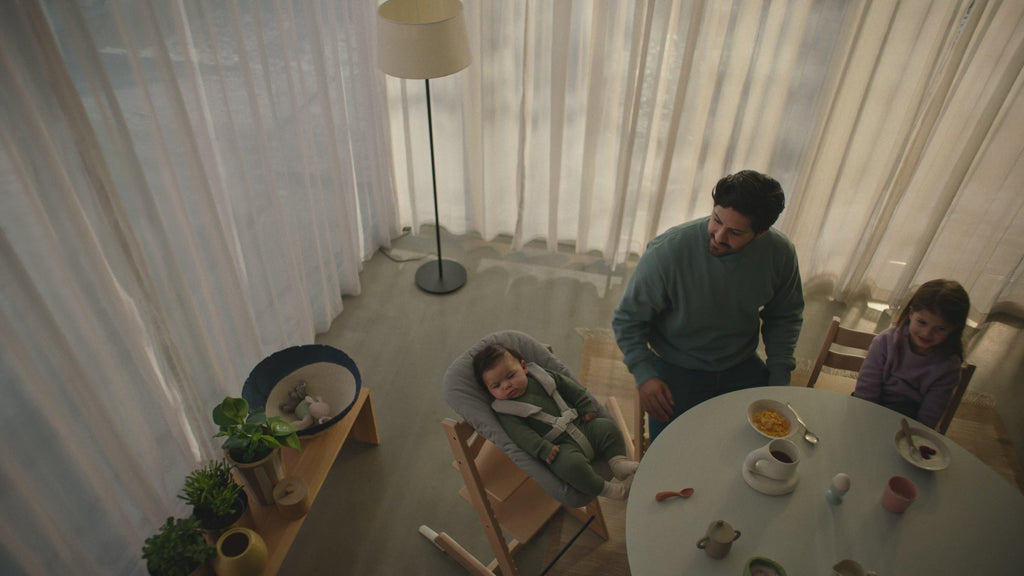 Stokke Tripp Trapp Highchair for Life - Adjustable Wooden Highchair for Baby, Toddlers & Adults,Ergonomic Seat with Posture Support,Timeless Scandinavian Design,Durable Solid Wood,Perfect for Mealtime & Family Dinner,Max Weight Limit Upto 136kg Green