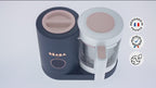 Beaba Babycook Neo - 6 In 1 Baby Food Maker, Blender, Steamer, Cooker & Sterilizer, Auto Shut-off Portable Baby Food Processor, Puree Maker and Warmer 0m+