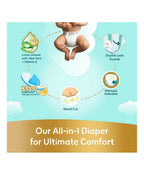Pampers Ultimate Comfort Taped Diapers Size 1 2–5kg 50 Count