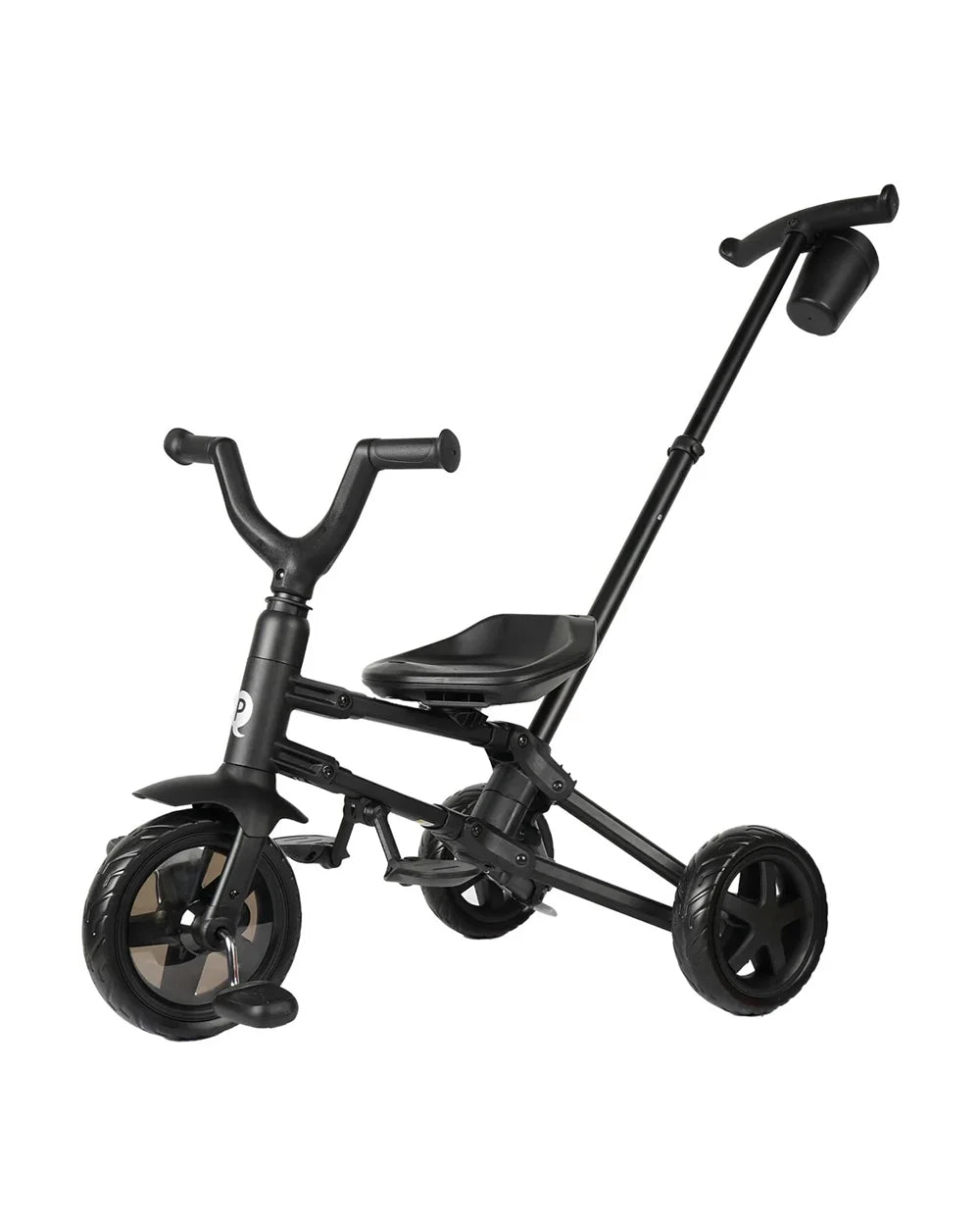 Qplay Nova Niello 6 in 1 Trike-Easy Compact Fold-Height Adjustable Parent Handle Bar-360 Degrees Rotating Seat-Adjustable Backrest-5 Point Harness-Includes Cup Holder-For 10 to 6Y (Upto 25 Kg)-Khaki