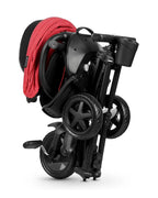 Qplay Nova Niello 6 in 1 Trike-Easy Compact Fold-Height Adjustable Parent Handle Bar-360 Degrees Rotating Seat-Adjustable Backrest-5 Point Harness-Includes Cup Holder-For 10 to 6Y (Upto 25 Kg)-Red