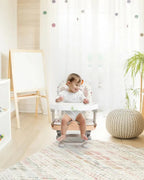 R for Rabbit Candy Pop Booster Seat-4 Height Adjustments-Lightweight-6M to 3Y (Upto 20Kg)-Beige