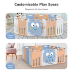R For Rabbit Playmats Joyland Playpan Blue Orange