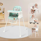 Truffle High Chair For Kids 4-in-1 Convertible Scratch Proof & Anti-Skid Rubber Base High Chair