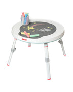 Skip Hop Explore & More 3 Stage Activity Center-Musical Light-Up Piano With 3 Modes-360 Degree Rotating Seat-Learning & Educational Toys-4M+Silver Lining Cloud