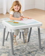 Skip Hop Discoverosity 3-in-1 Sensory Activity Centre & Table-24-Piece Set-Floor & Table Play, Removable Legs, 30+ Activities, Sensory Tools, Activity Guide-Learning & Educational Toys-18M+